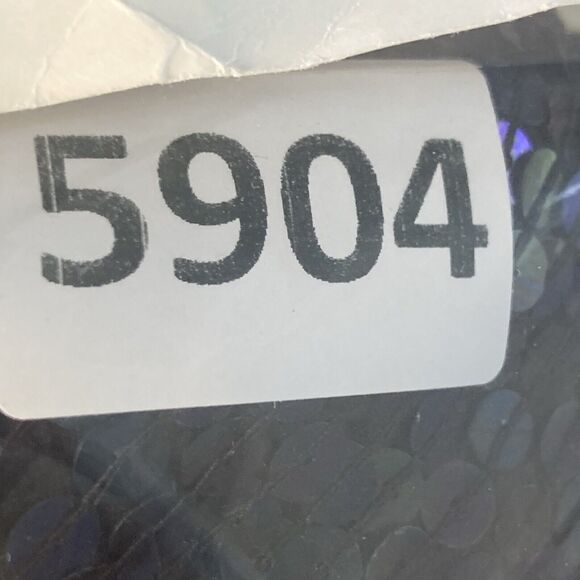 Elegance by Anujan Top Womens XL Black Vintage Sparkly Formal Silk Sequin - Picture 10 of 10